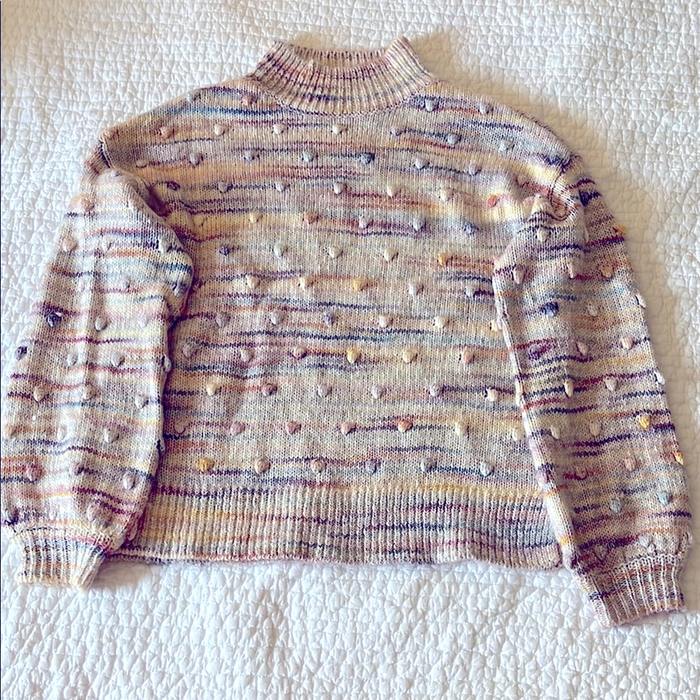 Loft Multicolor Knit Sweater